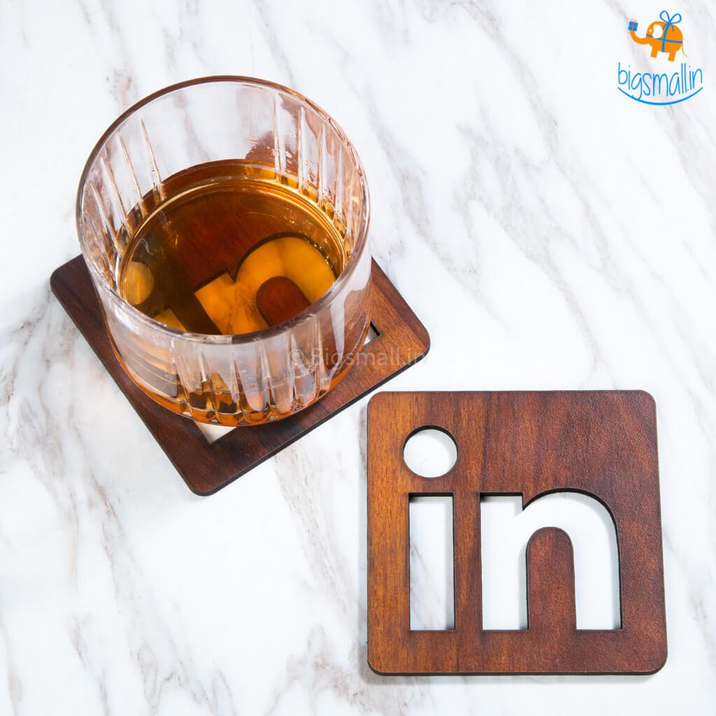 Wooden Coasters - LinkedIn
