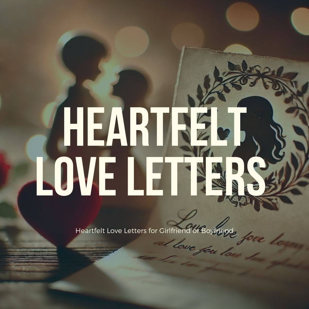 love letters for girlfriend or boyfriend