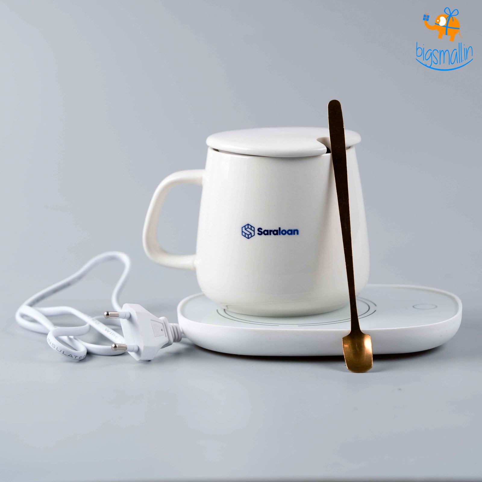 Coffee Mug With Electric Warmer - Saraloan
