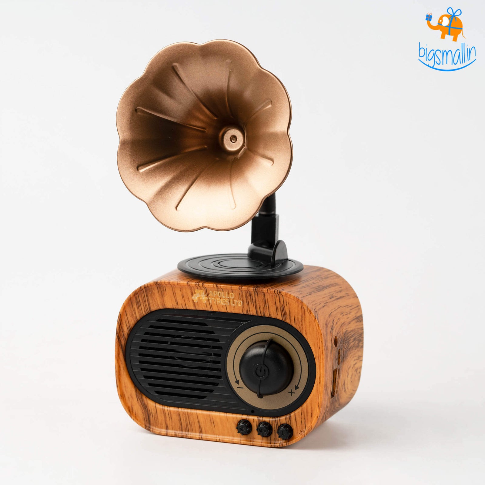 Vintage Gramophone Bluetooth Speaker - Apollo Tyres