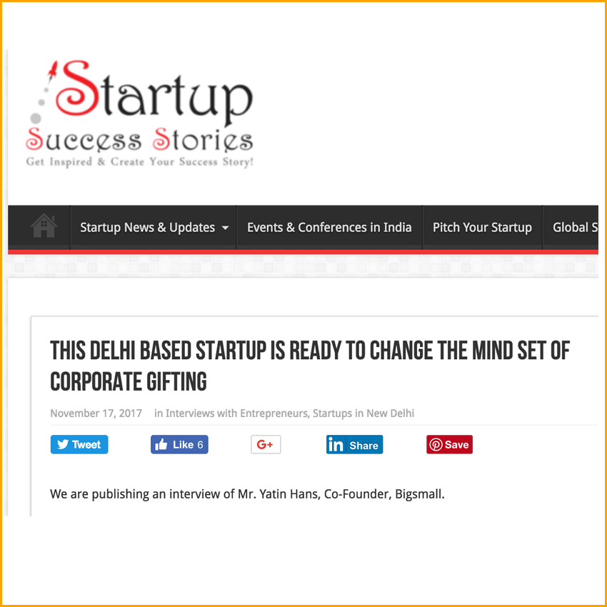 Startup Success Stories | This Delhi Based Startup is Ready to Change the Mind Set of Corporate Gifting