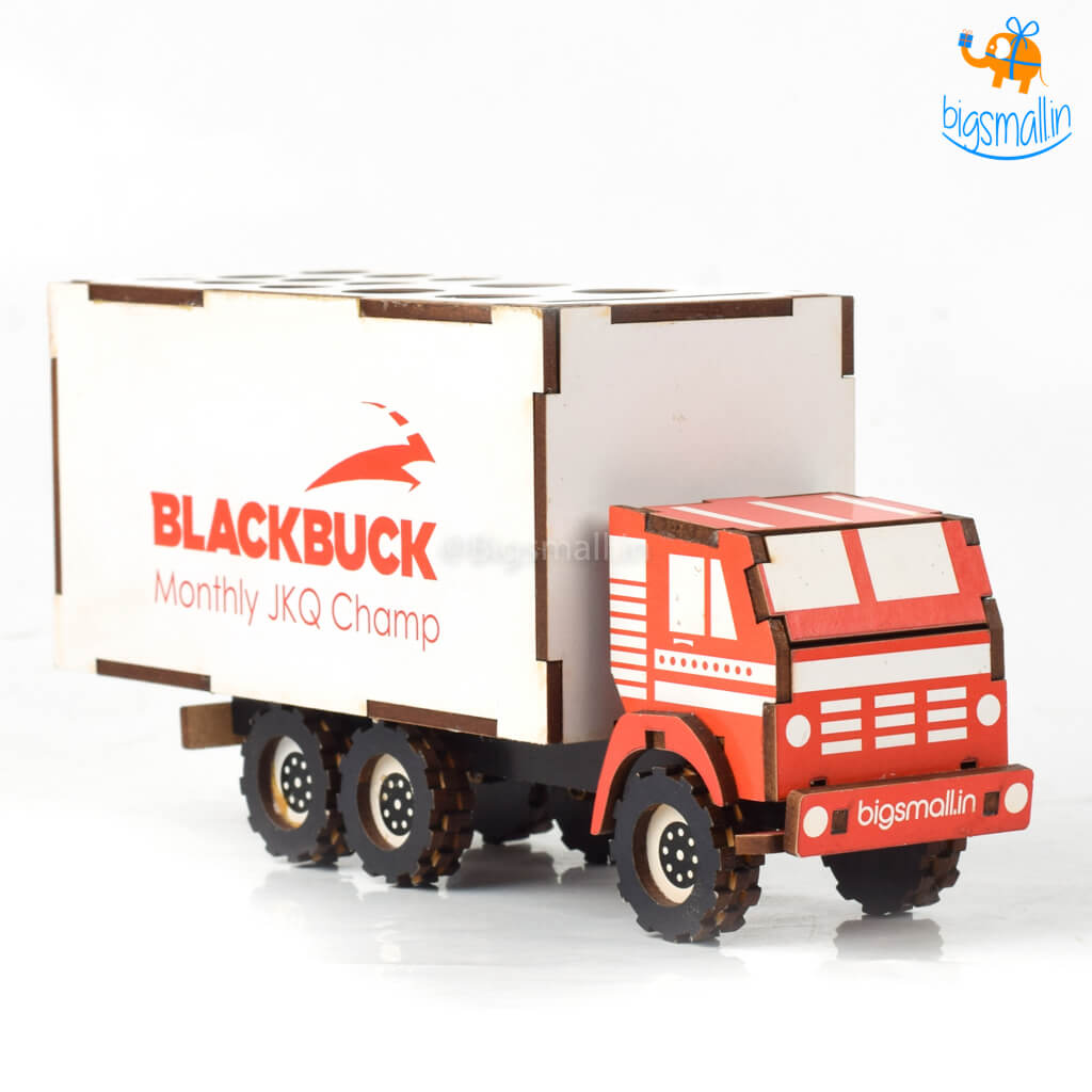 Customized Truck Pen Stand - Corporate Gift