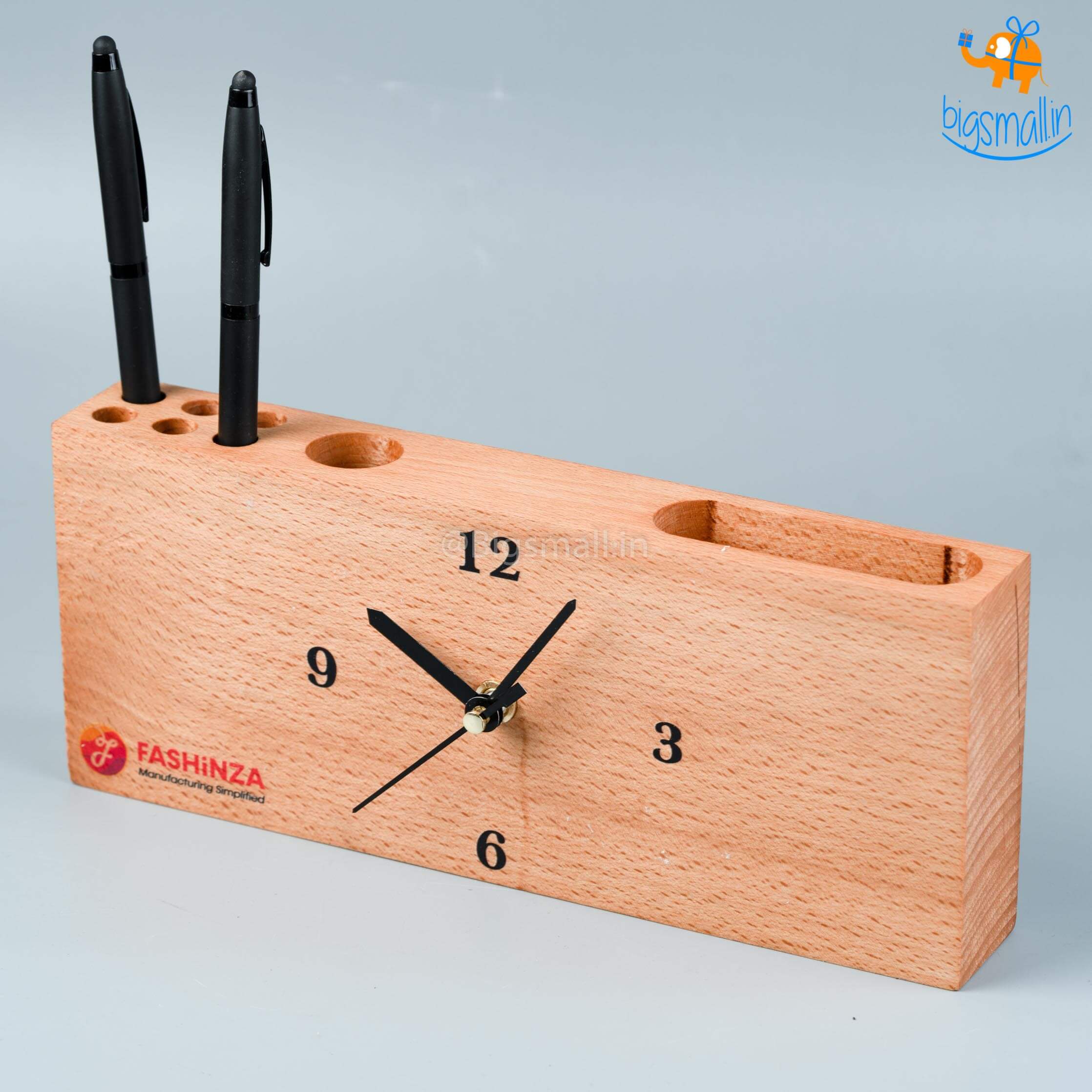 Customized Wooden Table Clock - FASHiNZA
