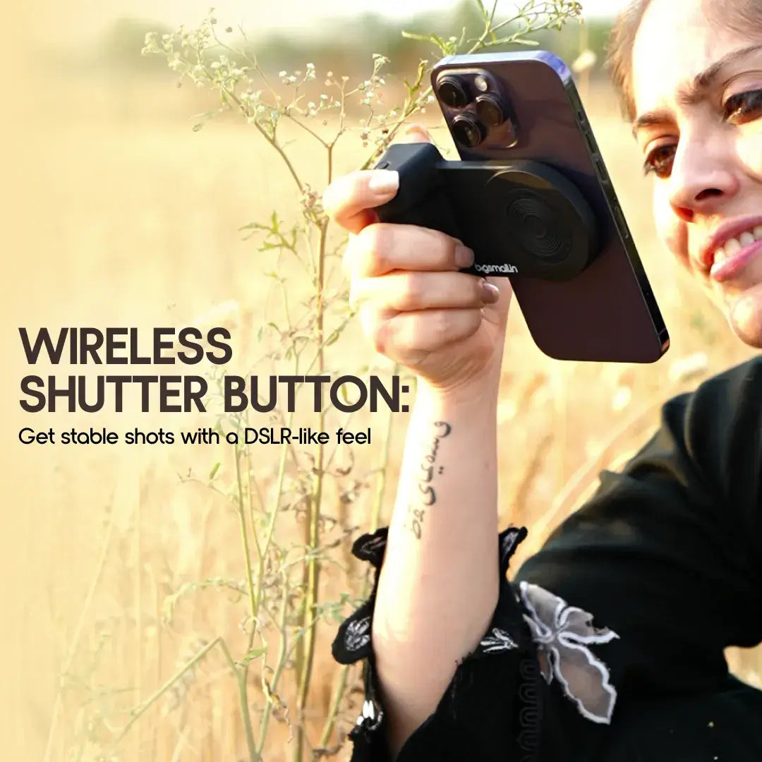 3-in-1 MagSafe Camera Grip with Built-in Power Bank – Bigsmall.in