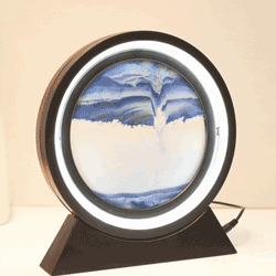 Rotating Sandscape Decorative Lamp