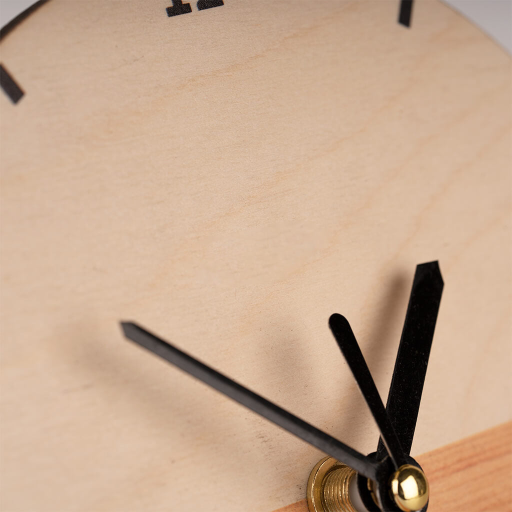 Desk Wooden Clock