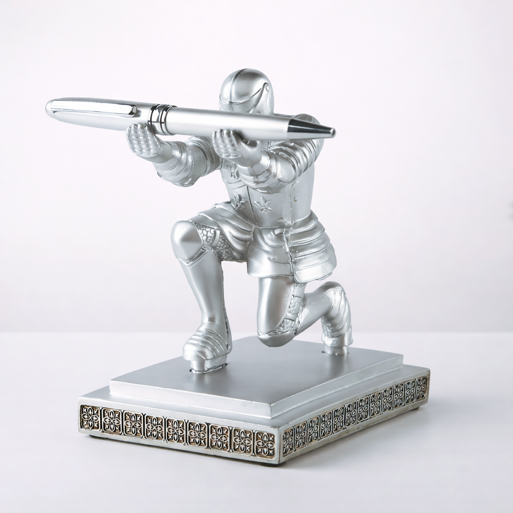 Bigsmall Knight Pen Holder