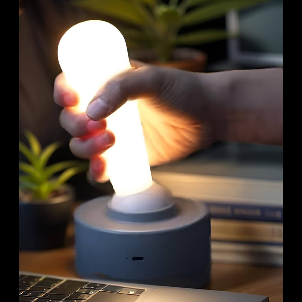 Silicon LED Lever Lamp