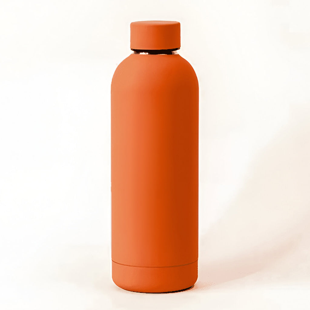 Double Walled Orange Bottle