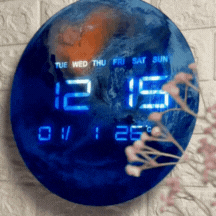 Bigsmall EarthGlow - Digital Clock