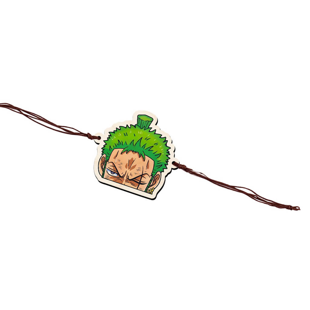 Roronoa Zoro Wooden Rakhi