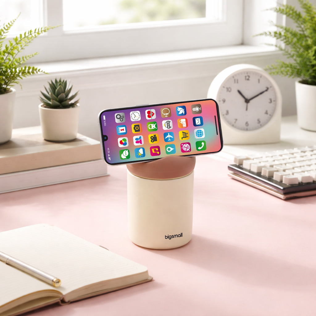 Hydra Glass Bottle & Phone Rest