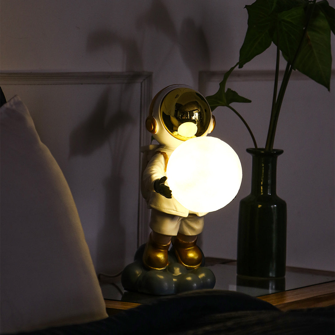 Astronaut Moon Lamp