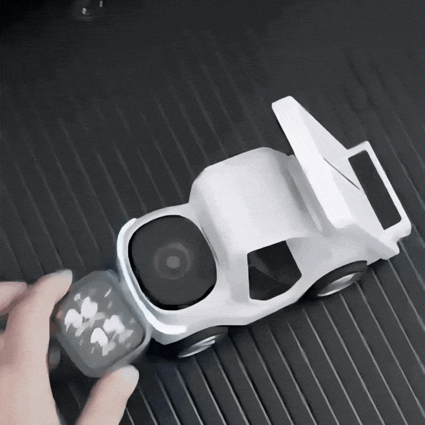 Bigsmall Charge Cruiser - 3 in 1 Wireless Charger with Clock