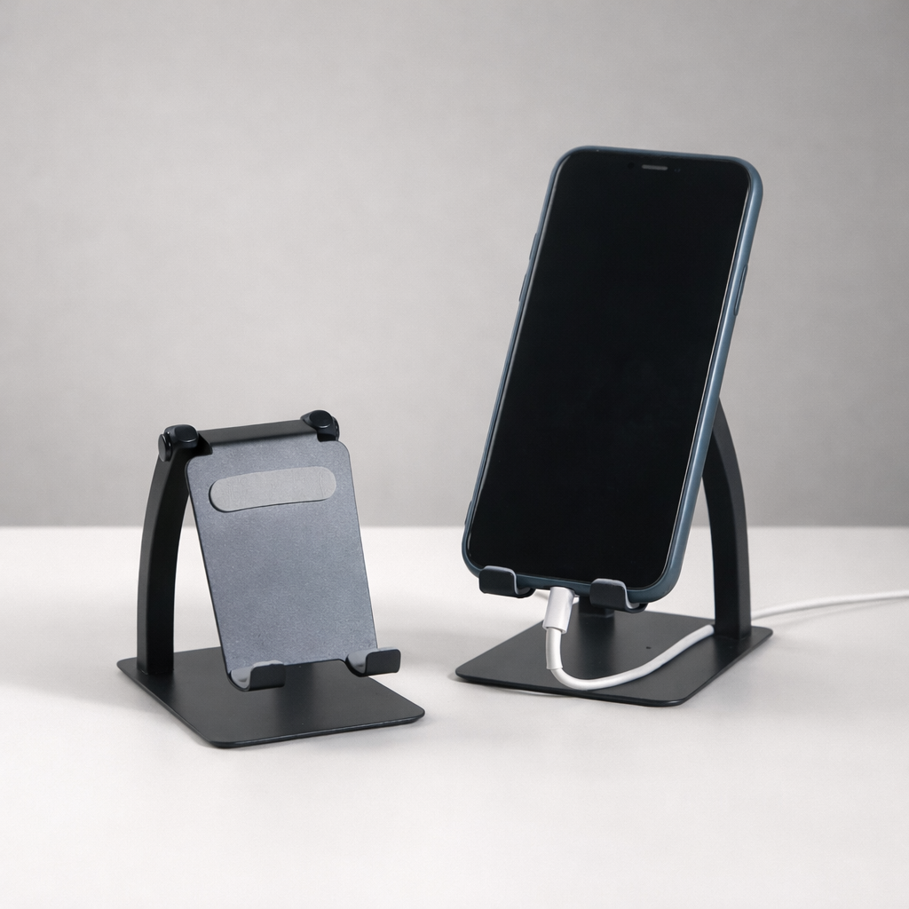 Tabletop Metallic Phone Holder