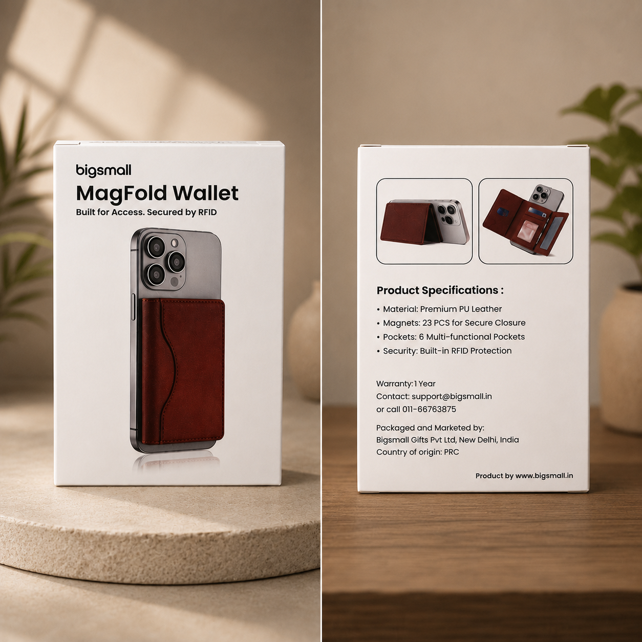 MagFold MagSafe Trifold Wallet