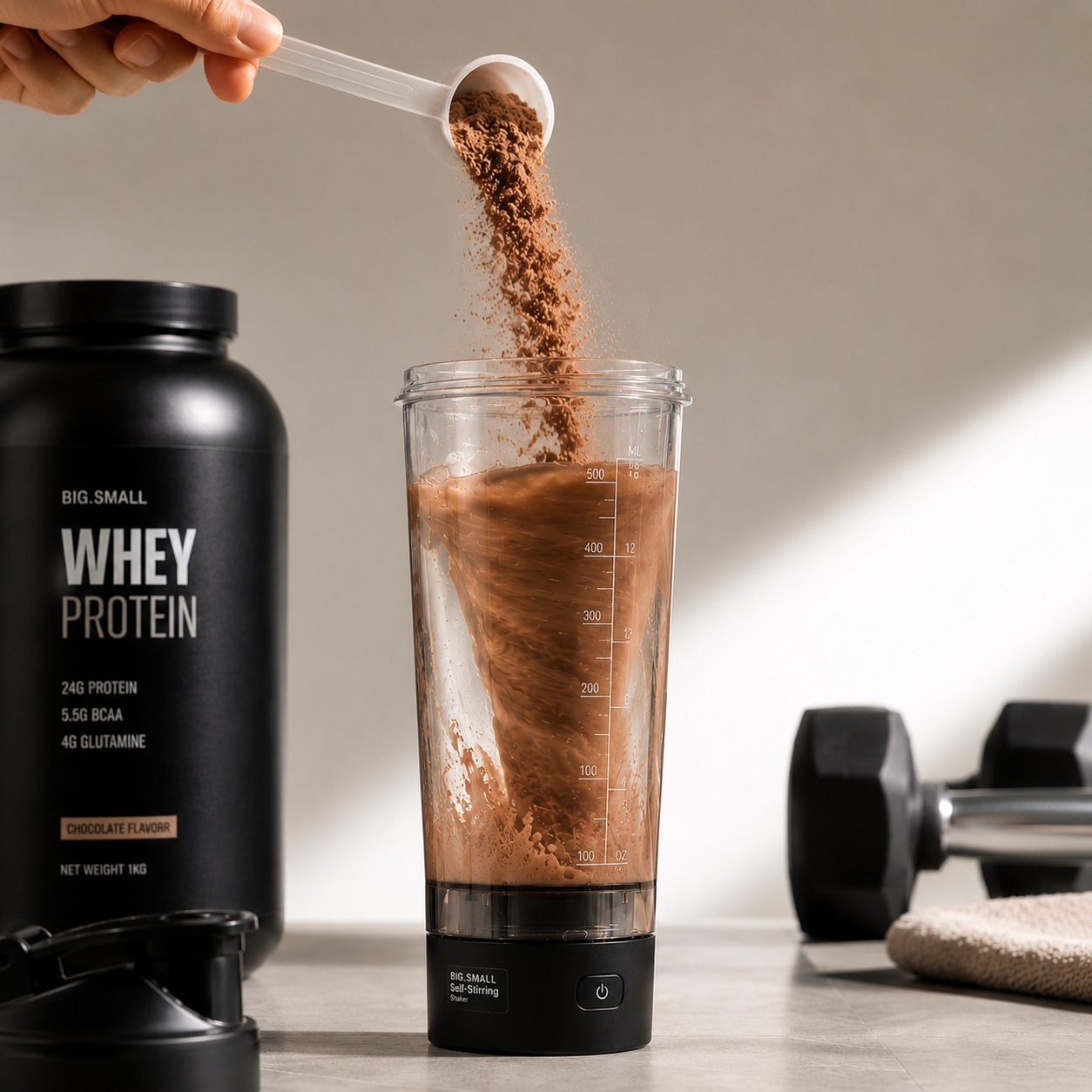 ShakerMate Portable Bottle & Phone Stand