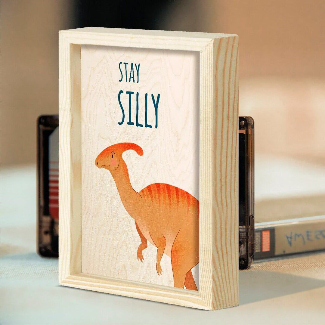 Dino Wooden Wall Art - Set of 6