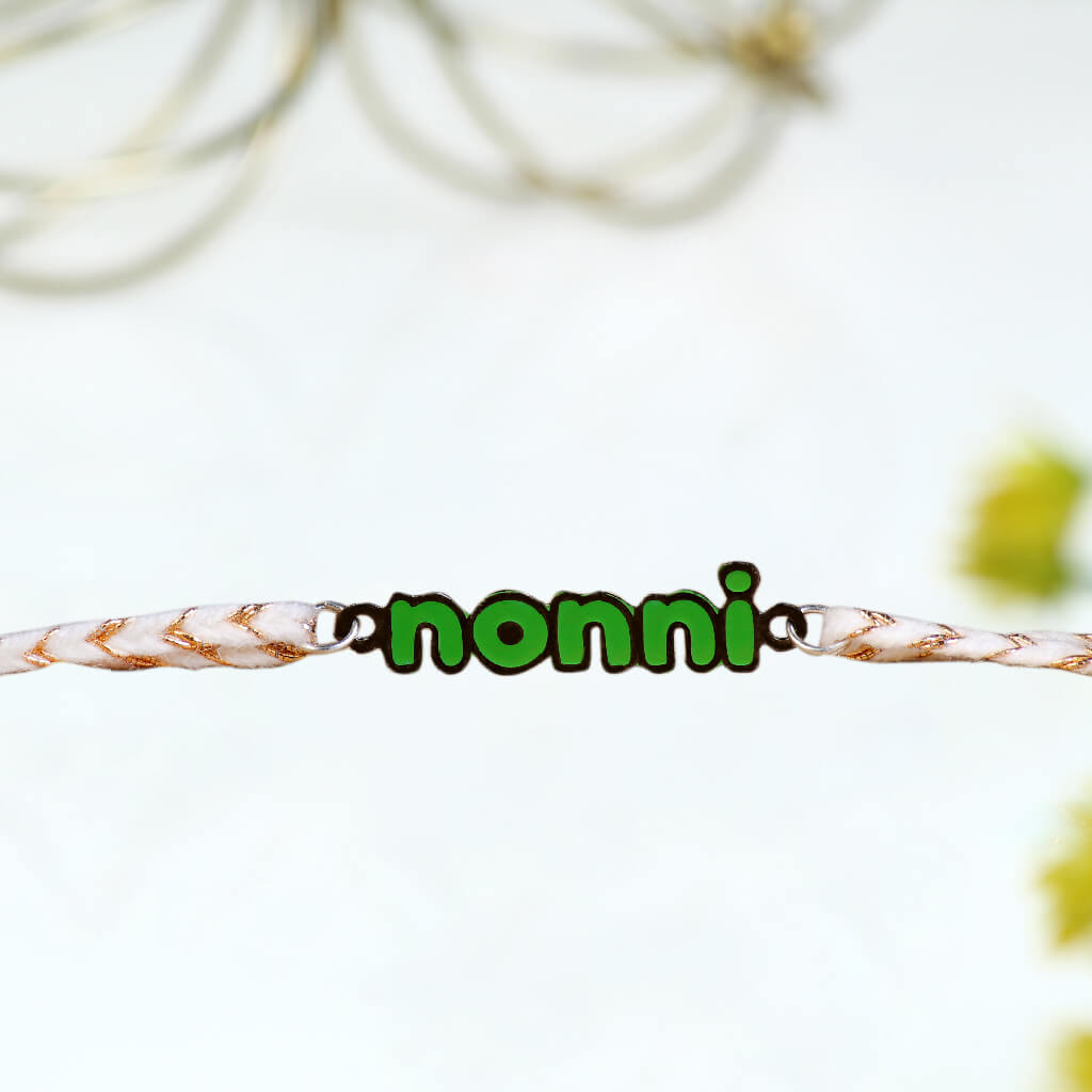 Nonni Mettalic Rakhi