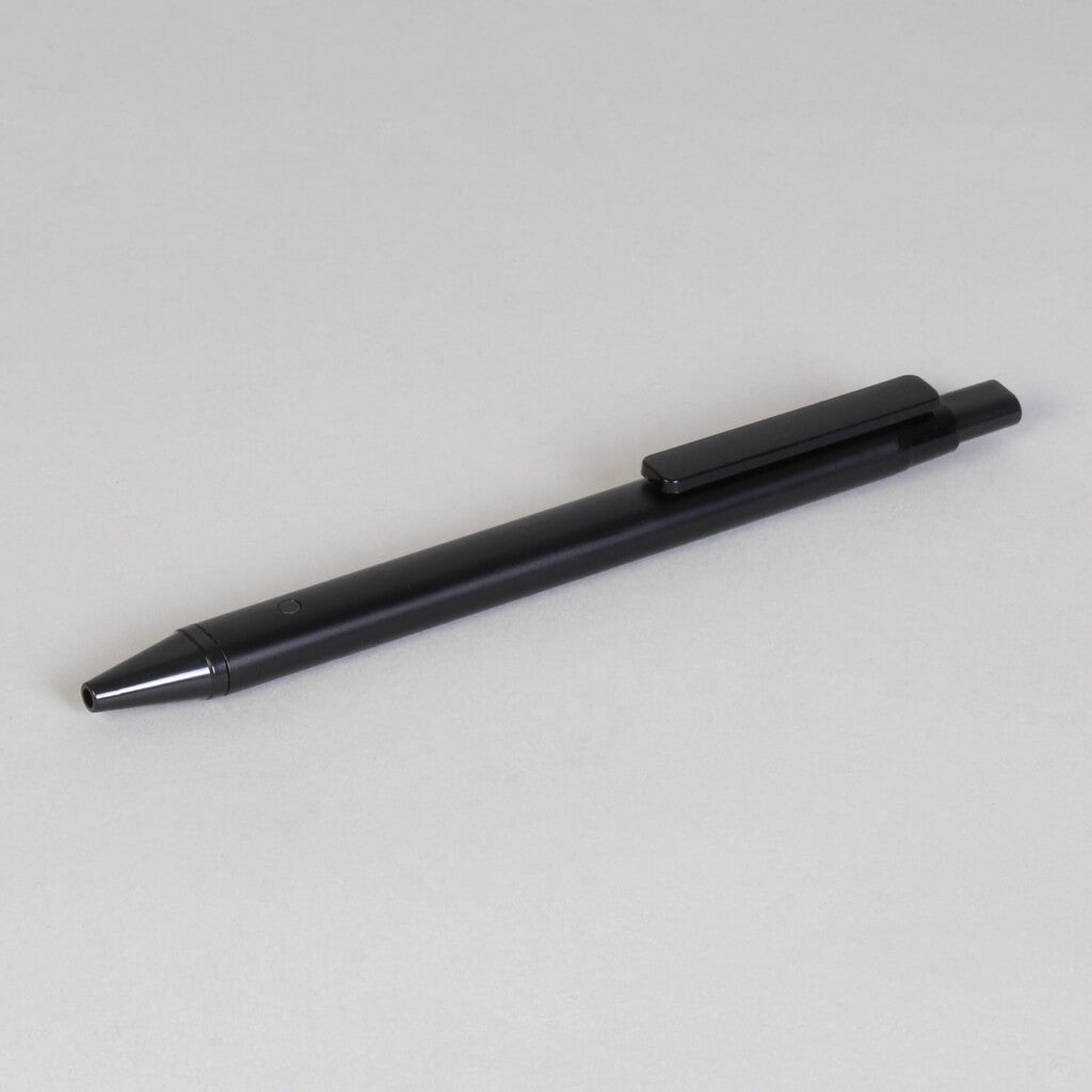 Matte Black Diary With Pen