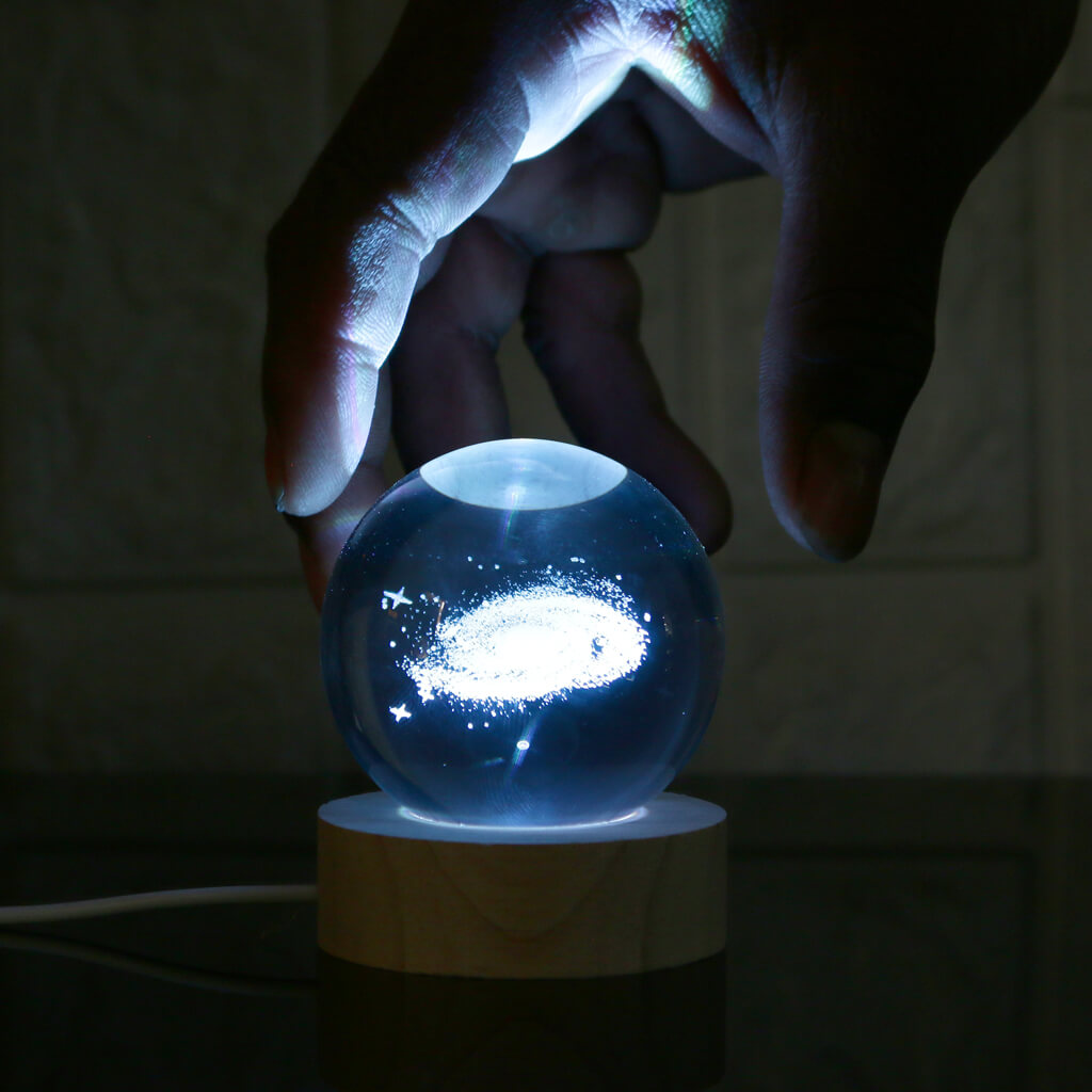 Crystal Ball Multicolor Lamp