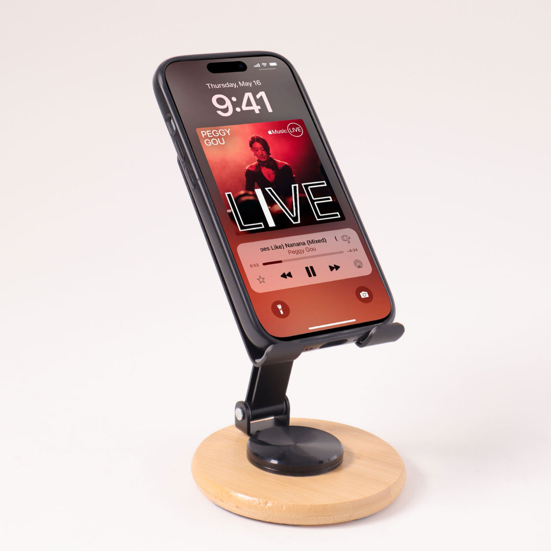 Bamboo Phone Stand