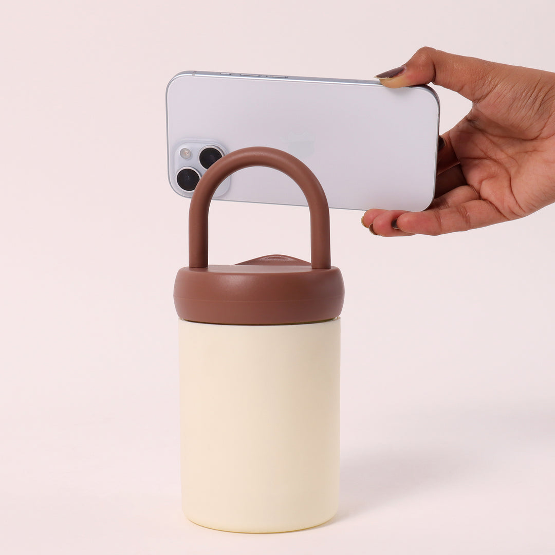 Hydra Glass Bottle & Phone Rest