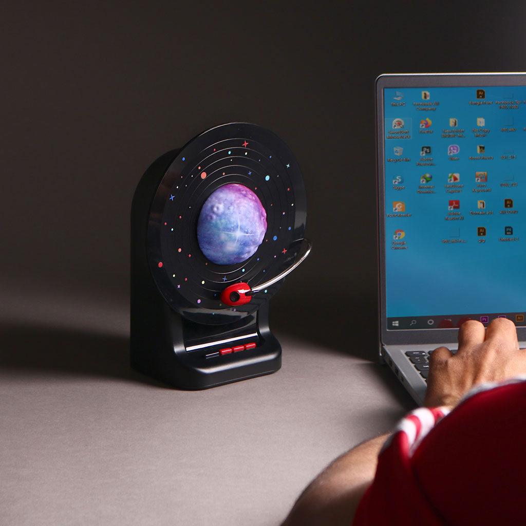 Orbit Glow Lamp with Speaker