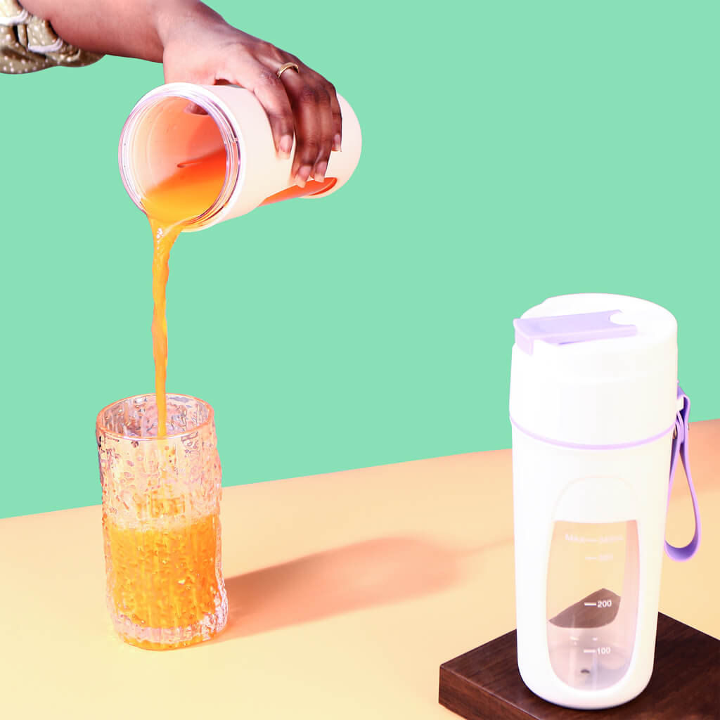 SnapBlend Portable Smoothie Blender- Orange