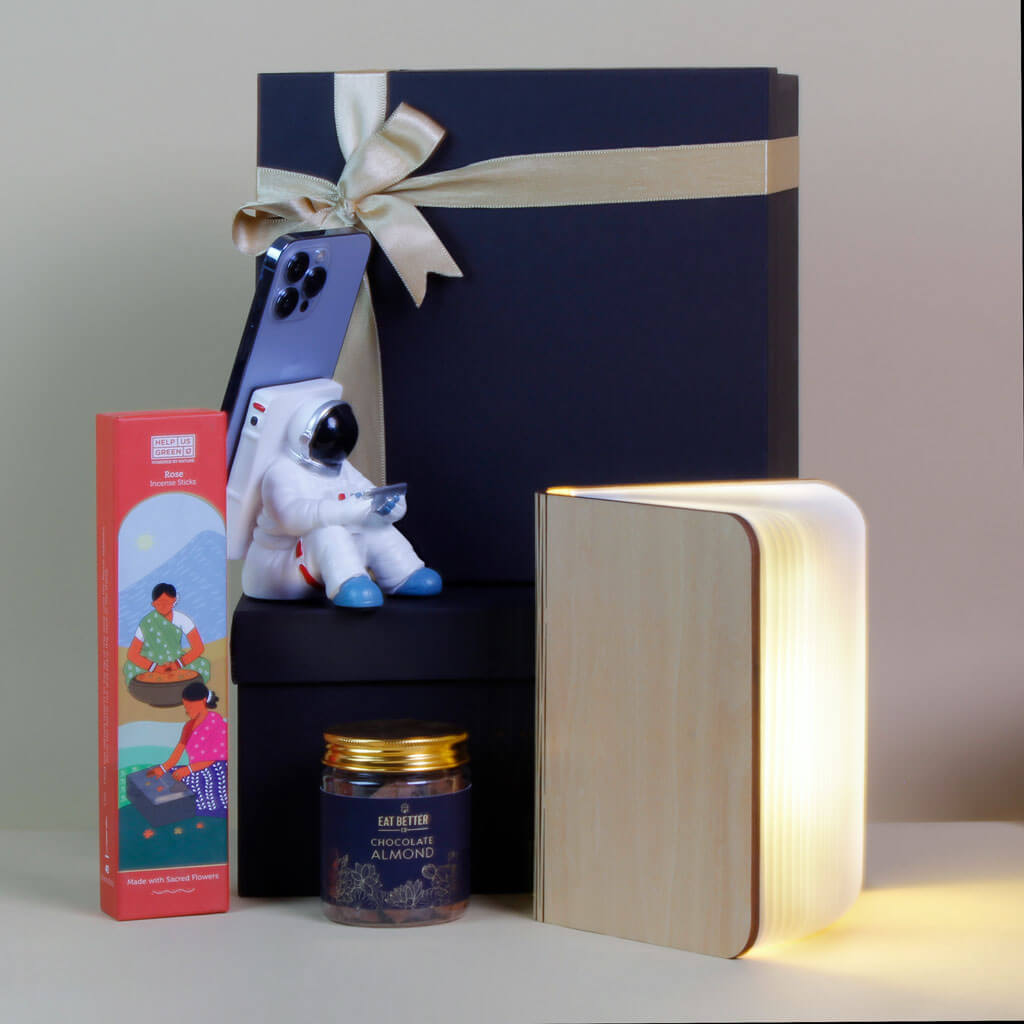 Book Lamp Diwali Gift set