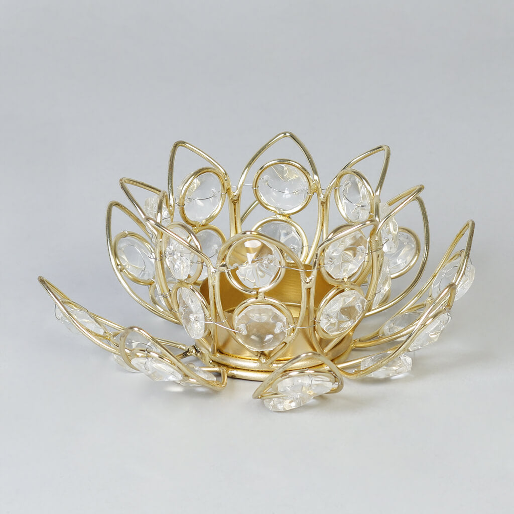Crystal Stone Candle Holder