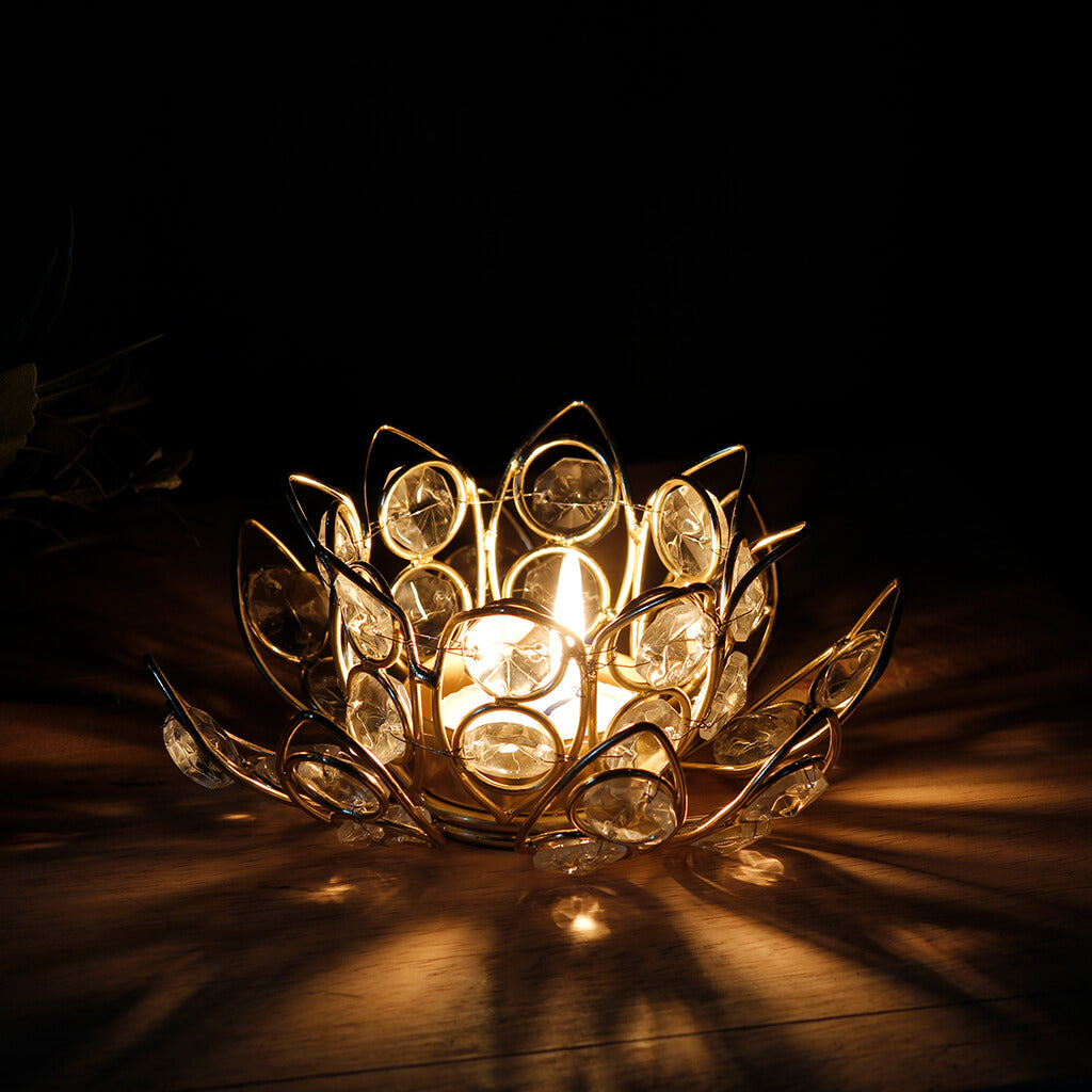 Crystal Stone Candle Holder