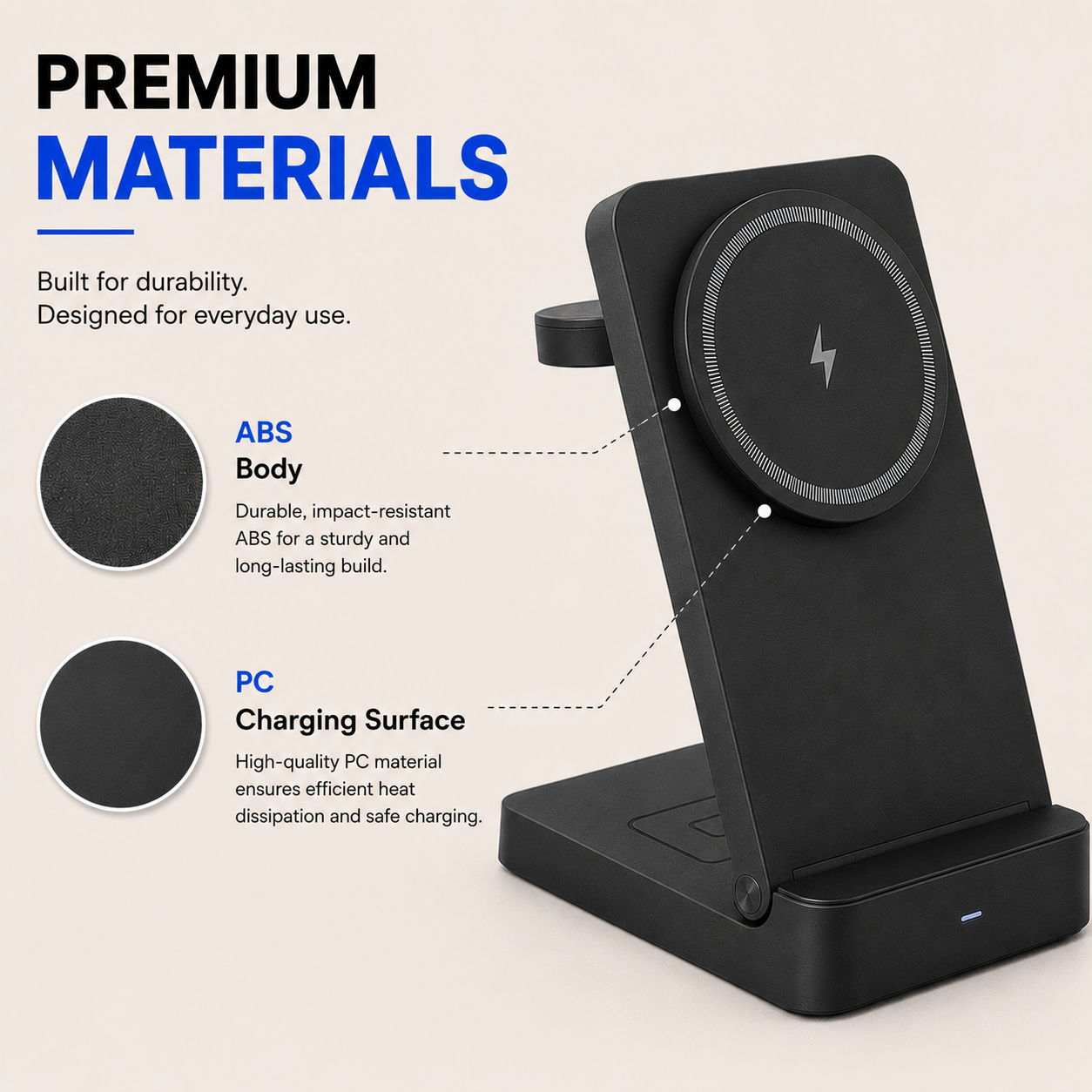 MagNest 3-in-1 Wireless Charger