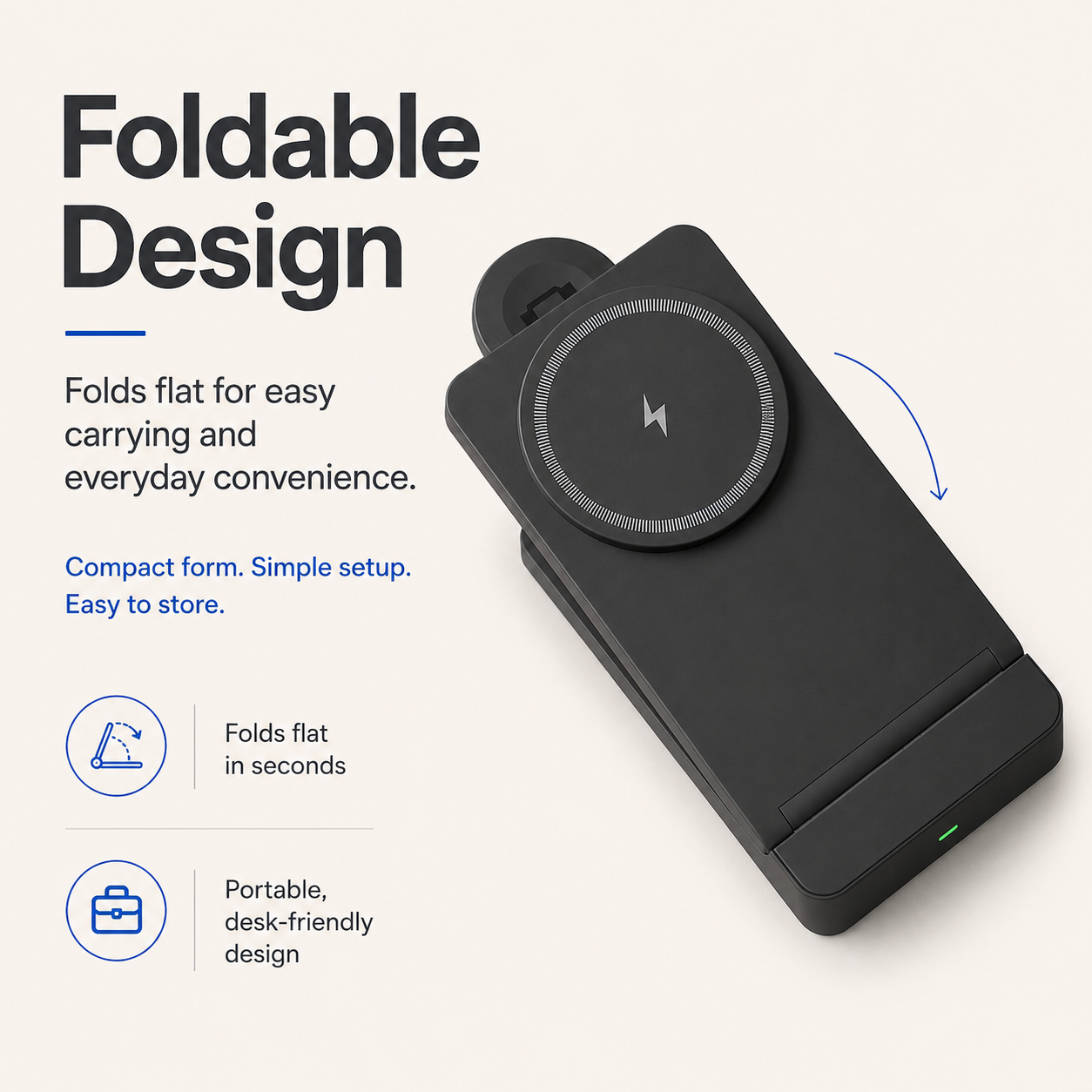 MagNest 3-in-1 Wireless Charger
