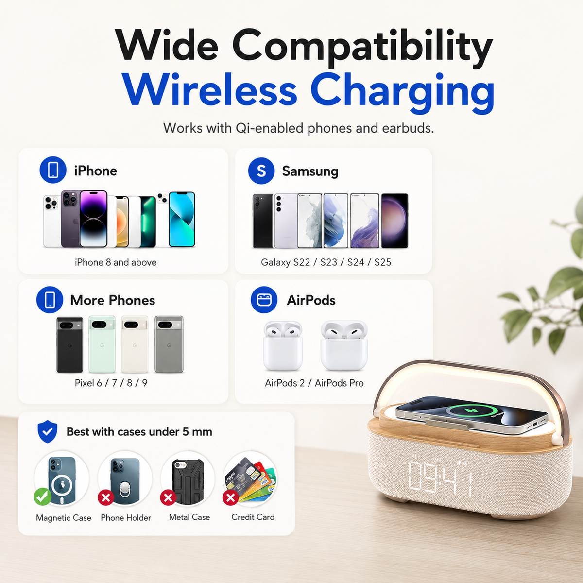 The Mood Station: 6 in 1 Multifunction Speaker