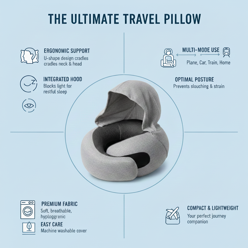 Bigsmall Nap Ninja Neck Pillow
