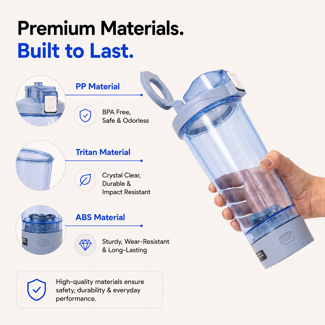 ShakerMate Electric Shaker with Magnetic Phone Stand