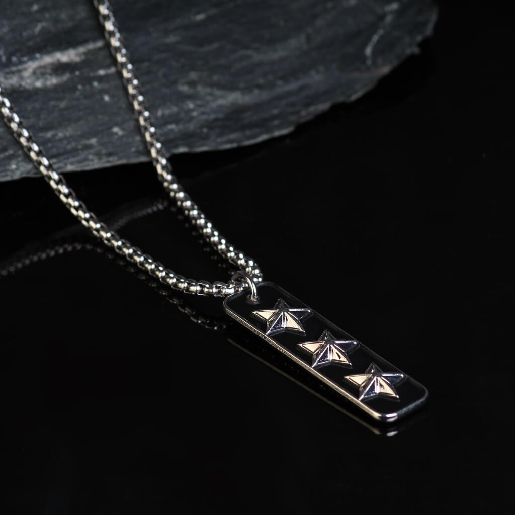 Star Charm Pendent With Chain