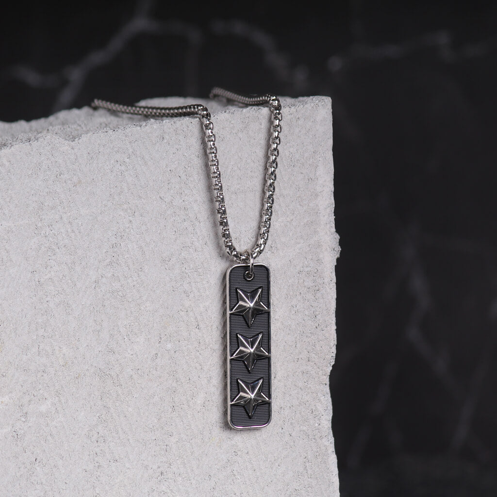 Star Charm Pendent With Chain