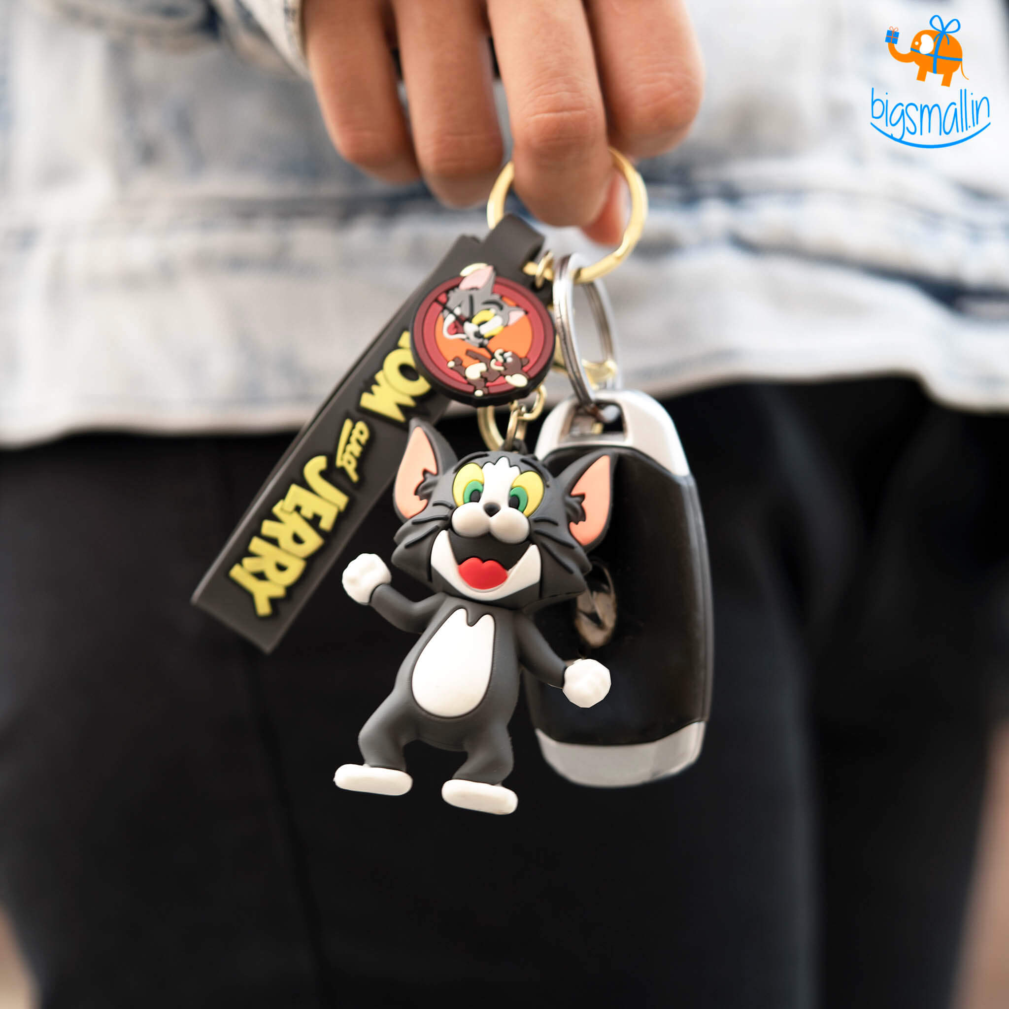 Tom & Jerry 3D Keychain