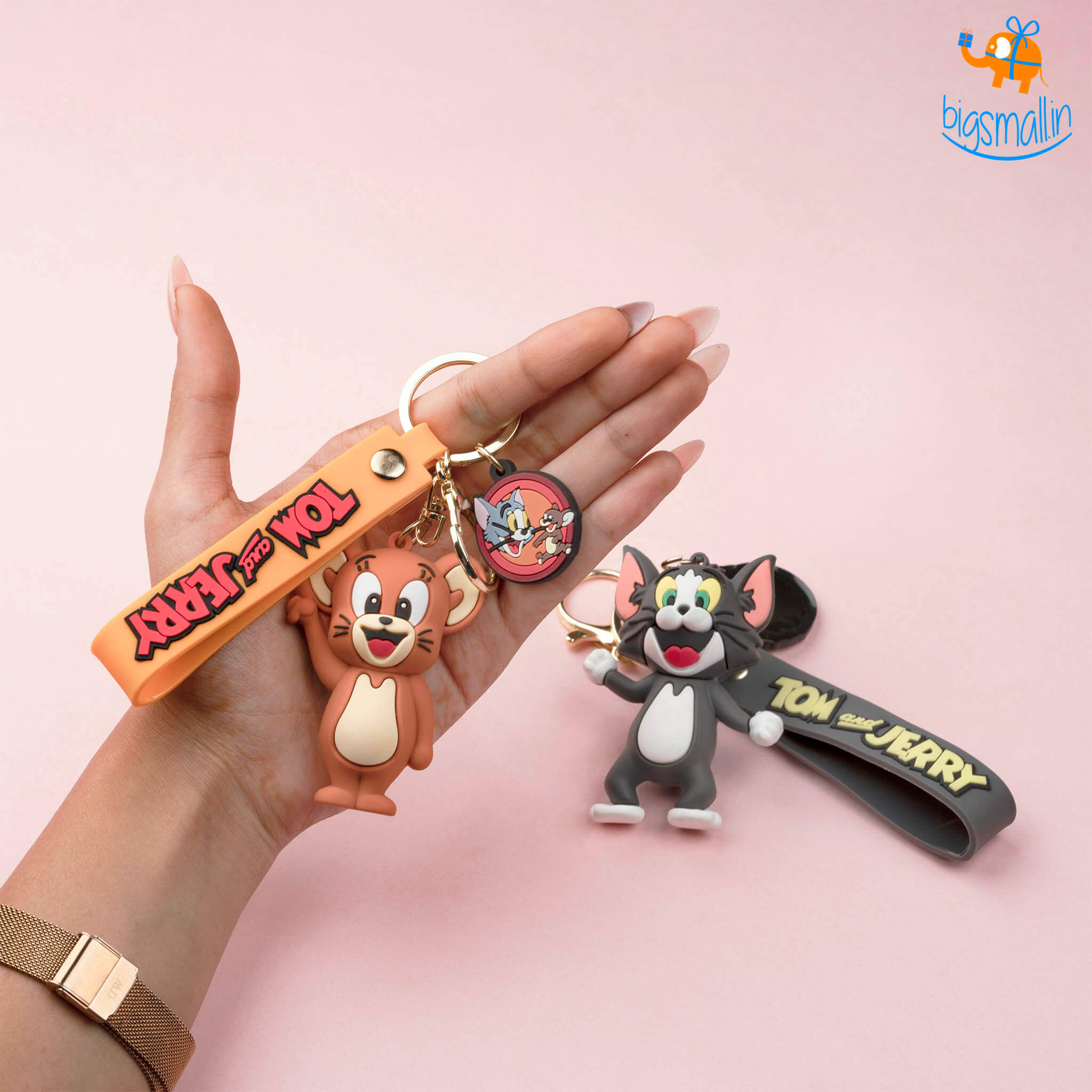 Tom & Jerry 3D Keychain