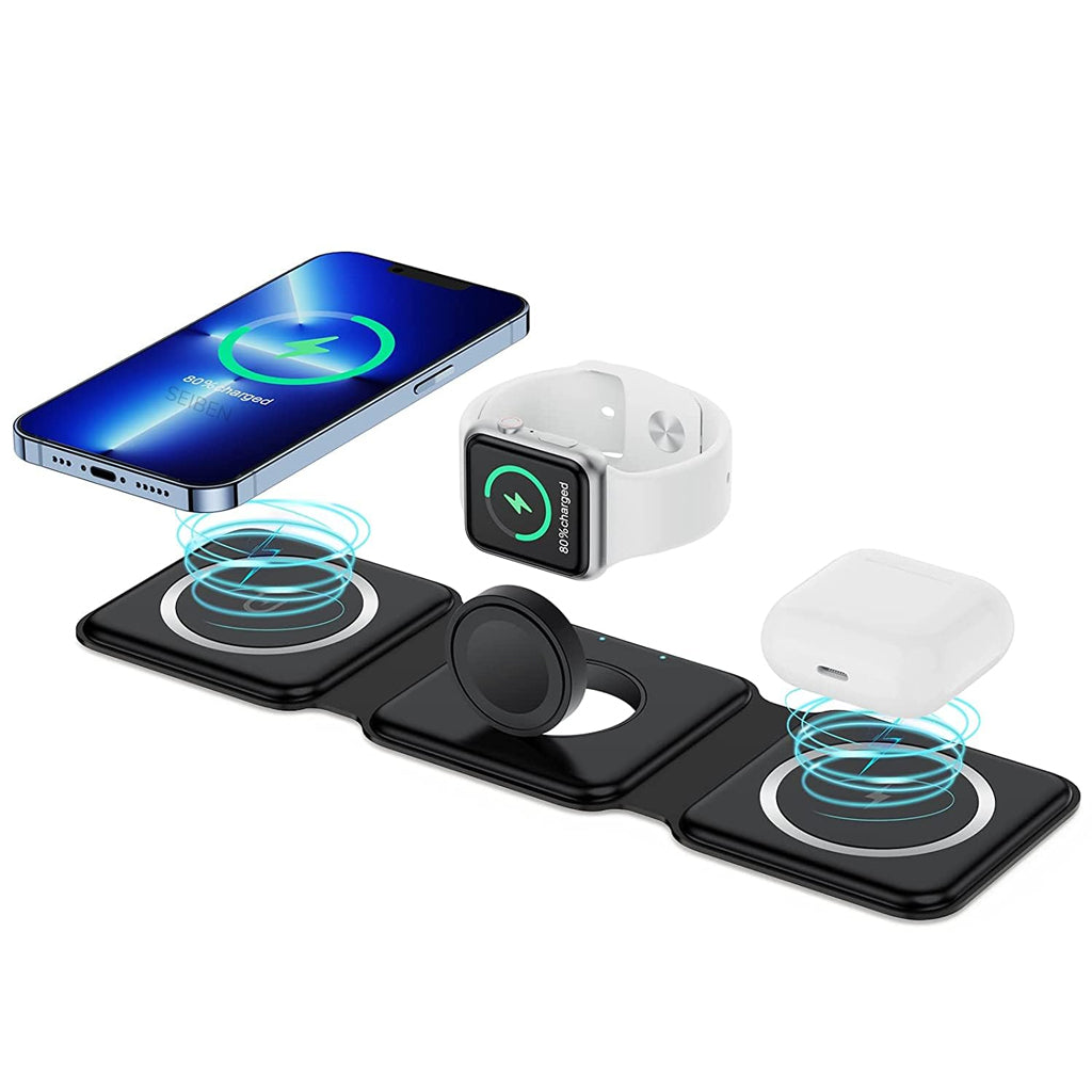3-in-1 Foldable MagSafe Wireless Charger