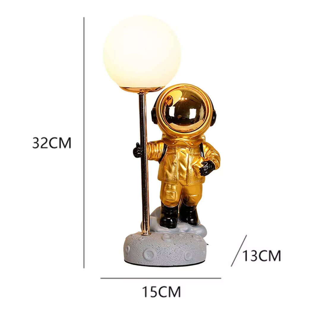 Astronaut Moon Lamp