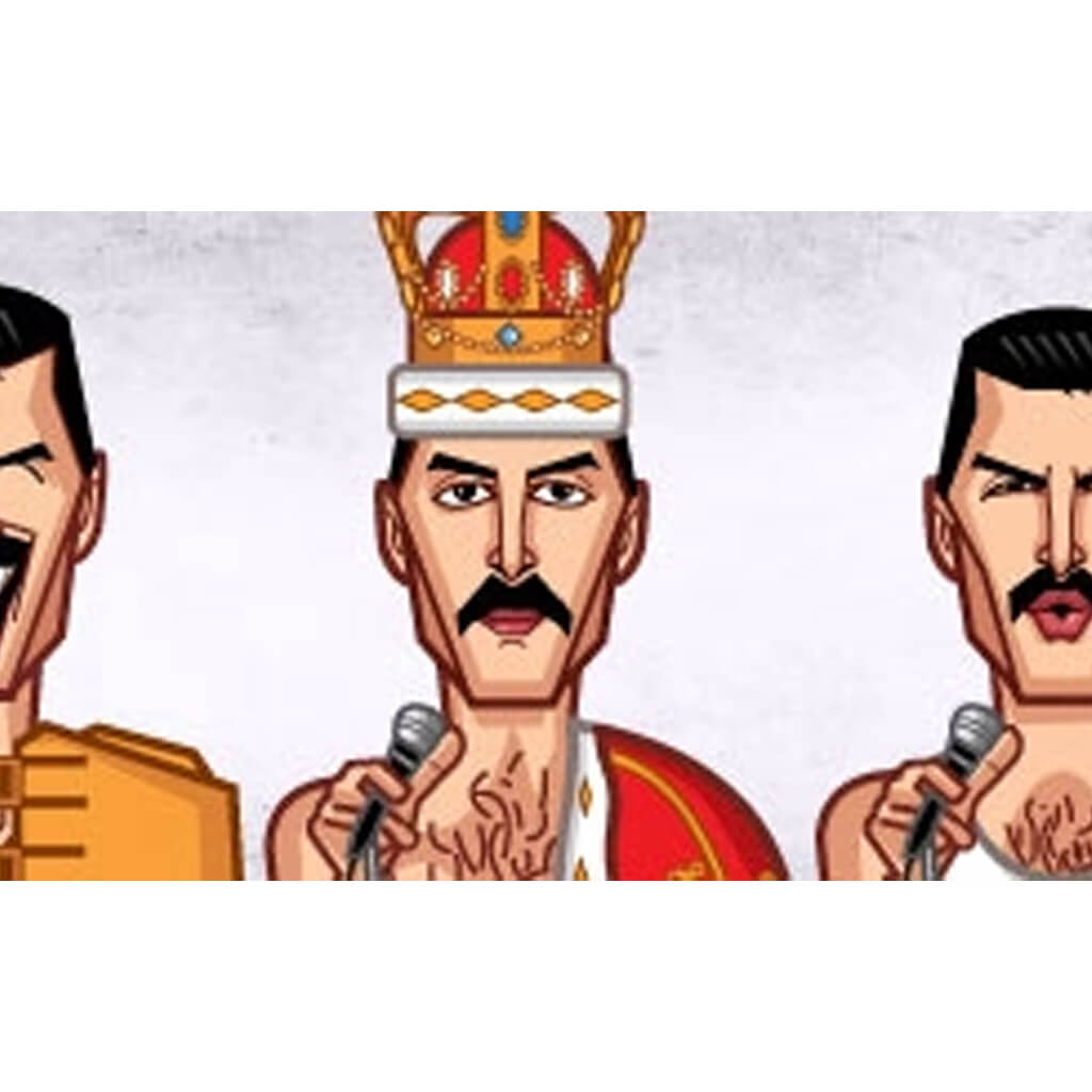 Freddie Mercury Laminated Poster