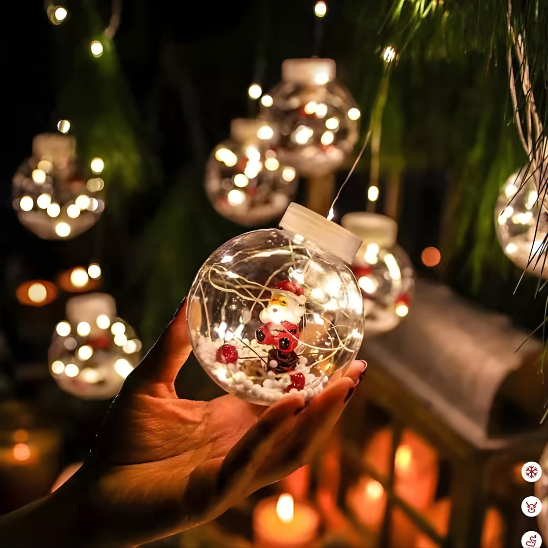 Christmas Wishing Ball String Lights