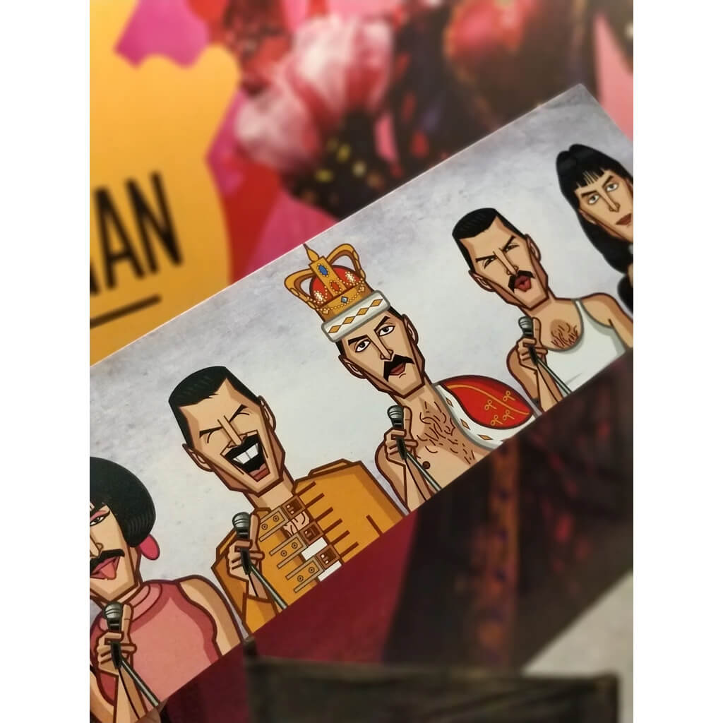 Freddie Mercury Laminated Poster