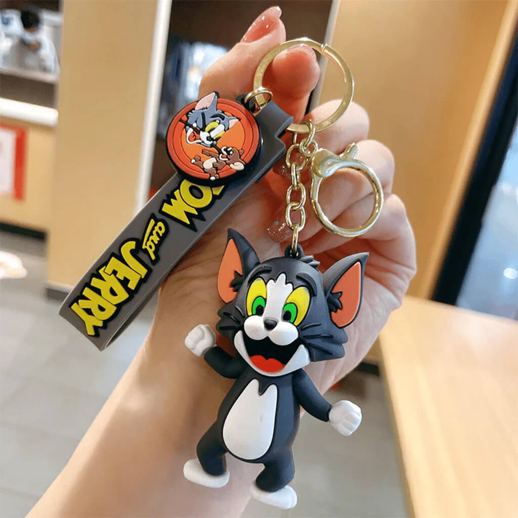 Tom & Jerry 3D Keychain