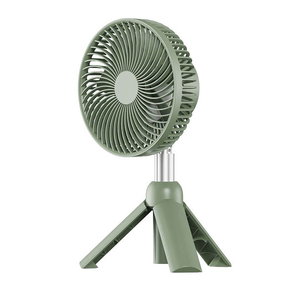 Portable Tripod Fan With Lamp