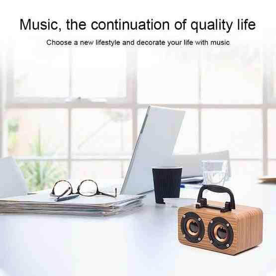 Retro Wooden Wireless Speaker