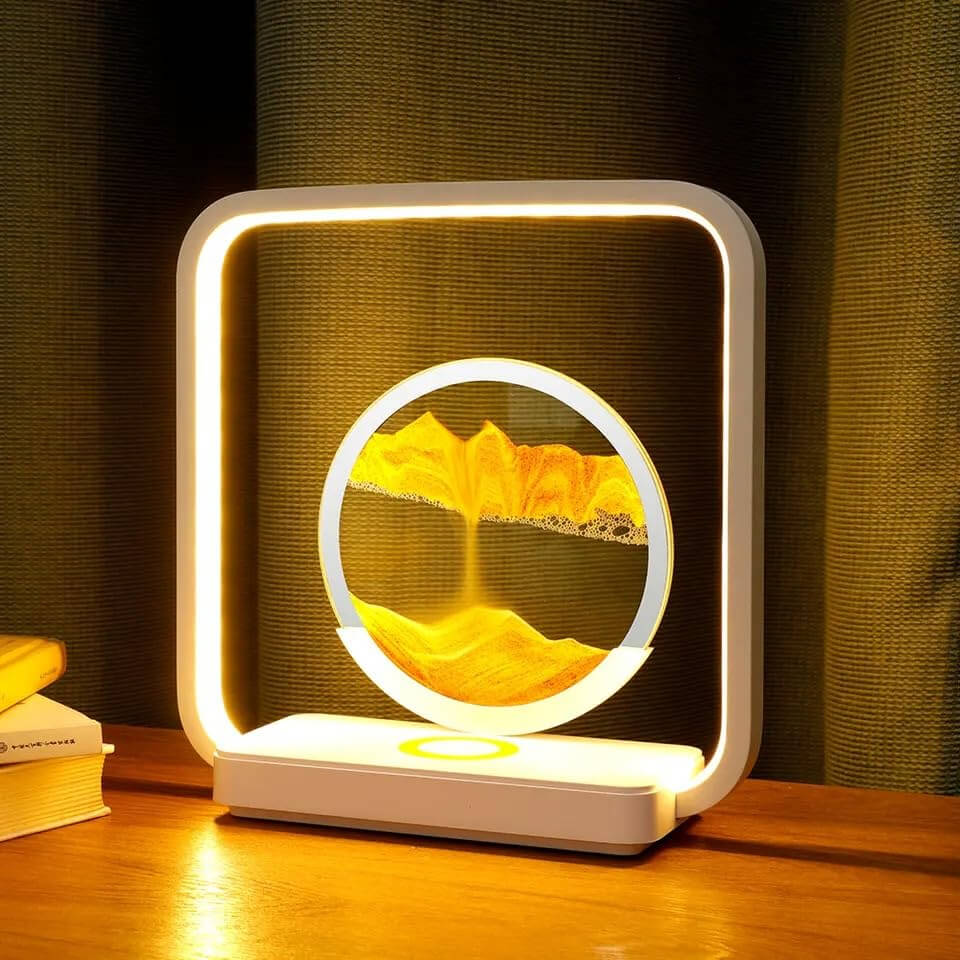 LED Moving Sandart With Wireless Charger